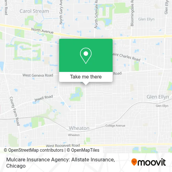 Mulcare Insurance Agency: Allstate Insurance map