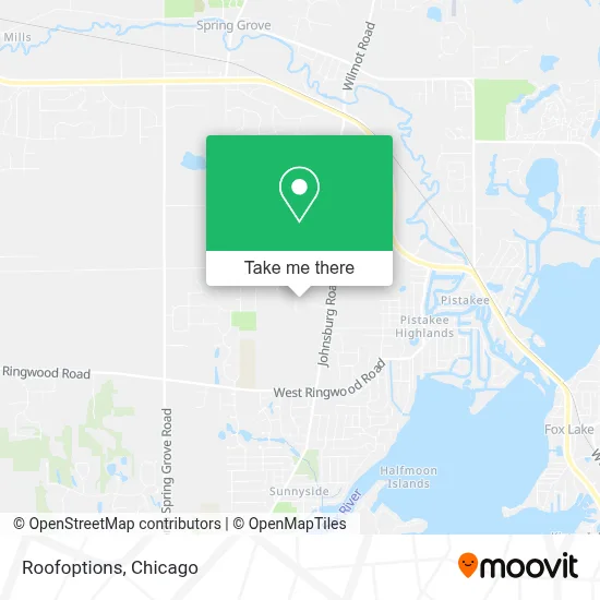 Roofoptions map