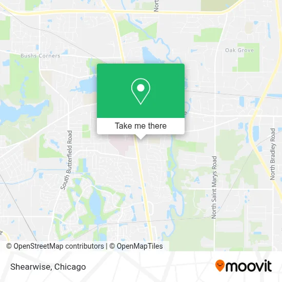 Shearwise map