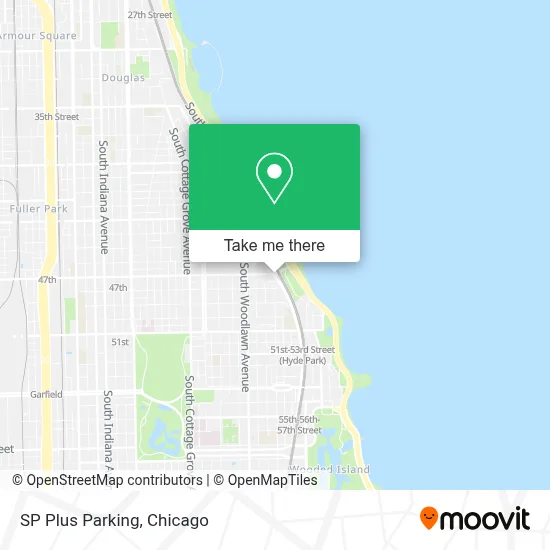 SP Plus Parking map