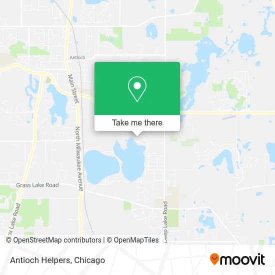 Antioch Helpers map