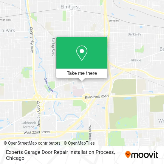 Experts Garage Door Repair Installation Process map