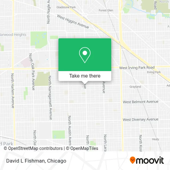 David L Fishman map