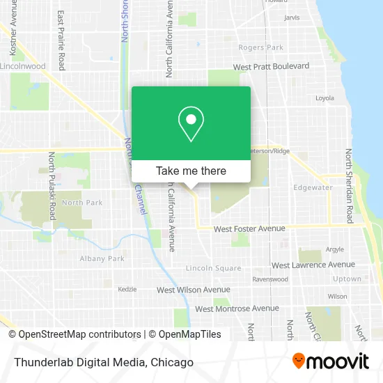 Thunderlab Digital Media map