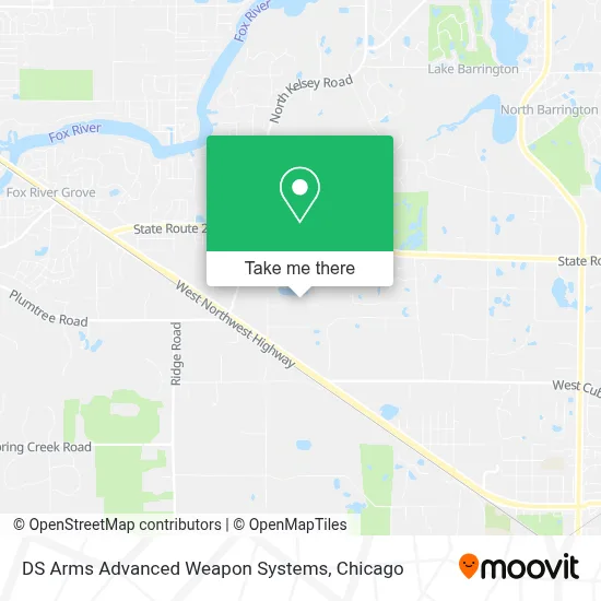 DS Arms Advanced Weapon Systems map