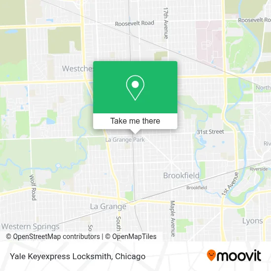 Yale Keyexpress Locksmith map