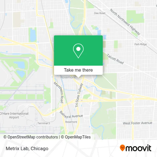 Metrix Lab map