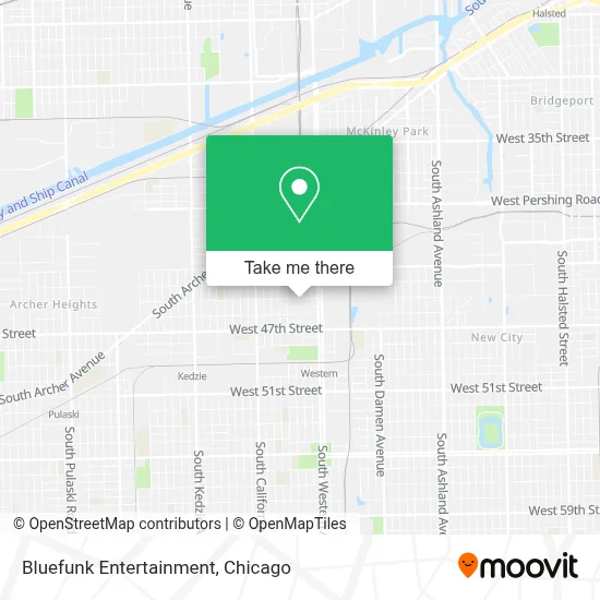Bluefunk Entertainment map