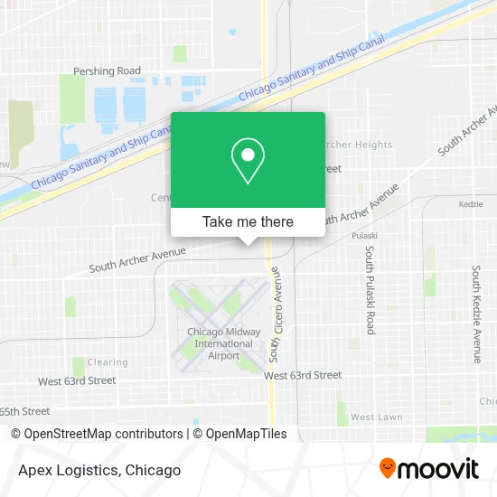 Apex Logistics map