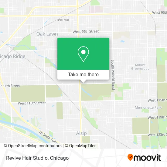 Revive Hair Studio map