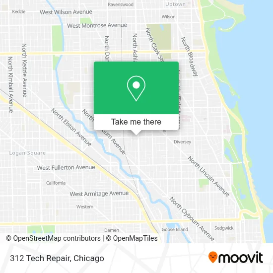312 Tech Repair map