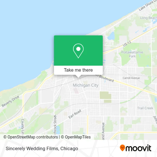 Sincerely Wedding Films map