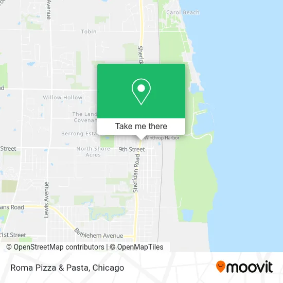 Roma Pizza & Pasta map