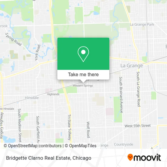 Bridgette Clarno Real Estate map