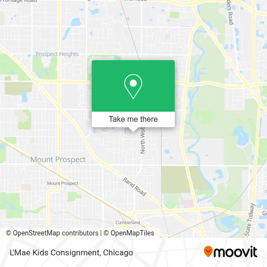 L'Mae Kids Consignment map