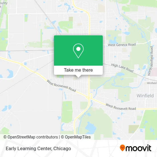 Early Learning Center map