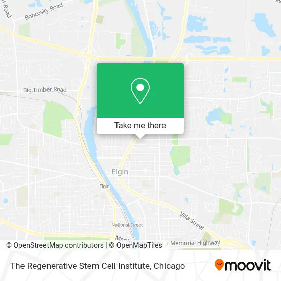 The Regenerative Stem Cell Institute map