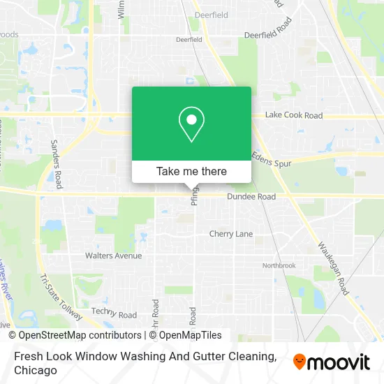 Fresh Look Window Washing And Gutter Cleaning map
