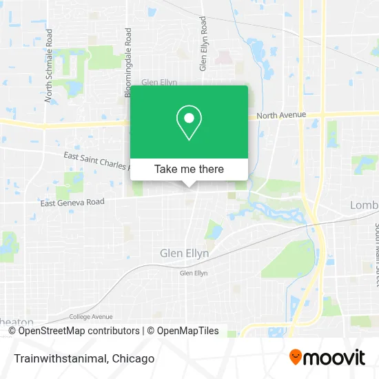 Trainwithstanimal map