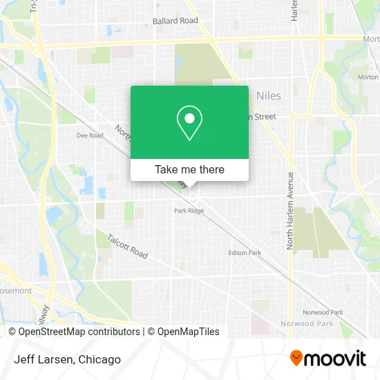Jeff Larsen map