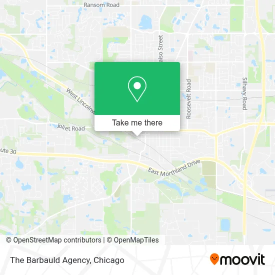 The Barbauld Agency map
