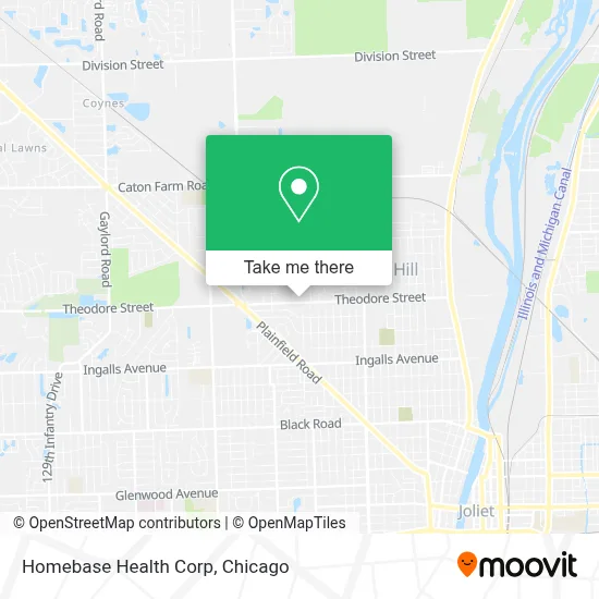 Homebase Health Corp map
