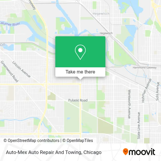 Auto-Mex Auto Repair And Towing map