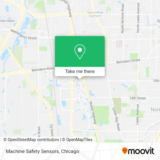Machine Safety Sensors map