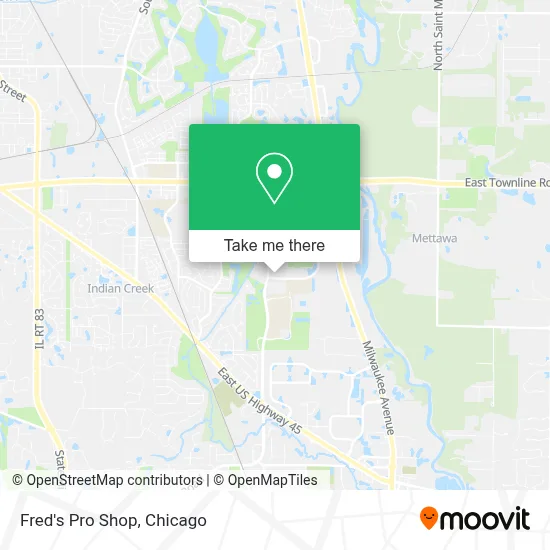 Fred's Pro Shop map