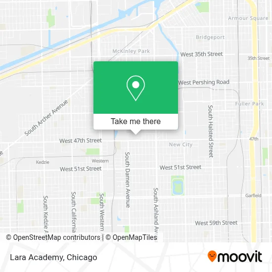 Lara Academy map