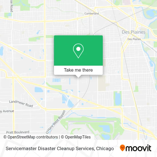 Servicemaster Disaster Cleanup Services map