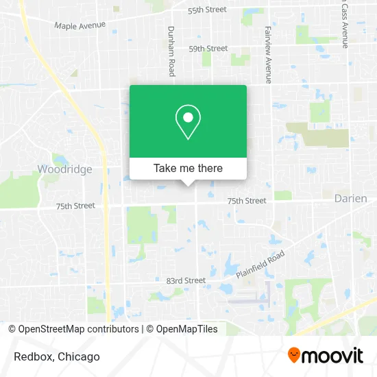 Redbox map