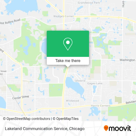 Lakeland Communication Service map