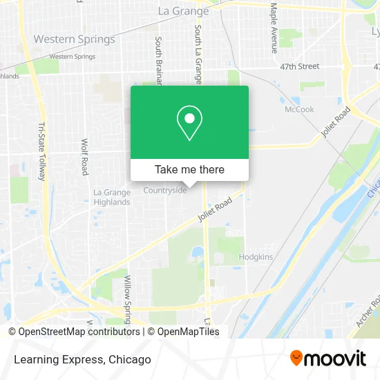 Learning Express map