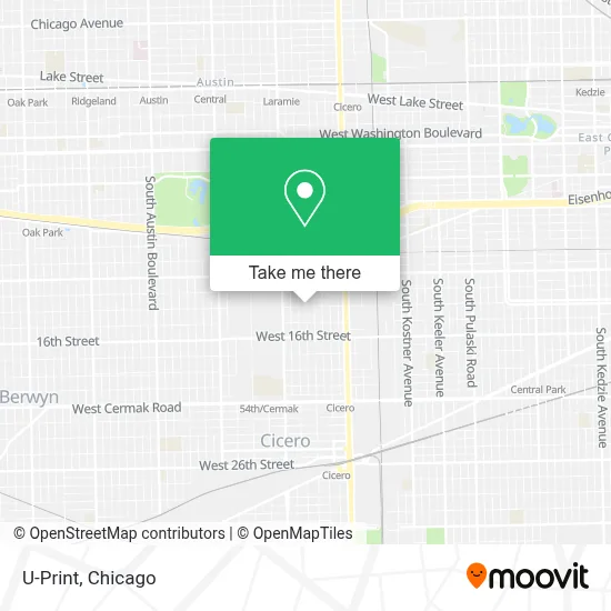 U-Print map