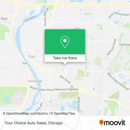 Your Choice Auto Sales map