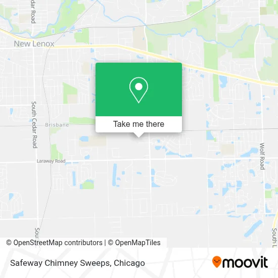 Safeway Chimney Sweeps map
