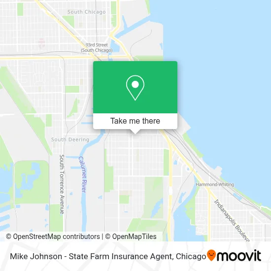Mike Johnson - State Farm Insurance Agent map