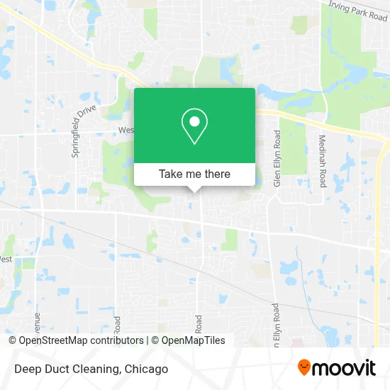 Deep Duct Cleaning map