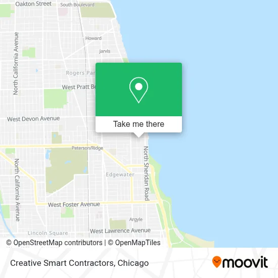 Creative Smart Contractors map
