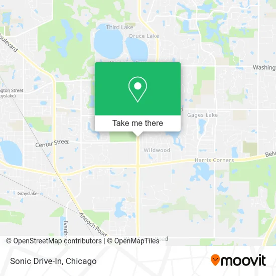 Sonic Drive-In map