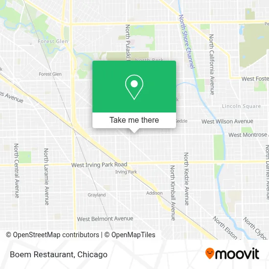 Boem Restaurant map