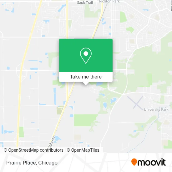 Prairie Place map