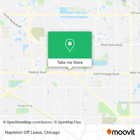 Napleton Off Lease map
