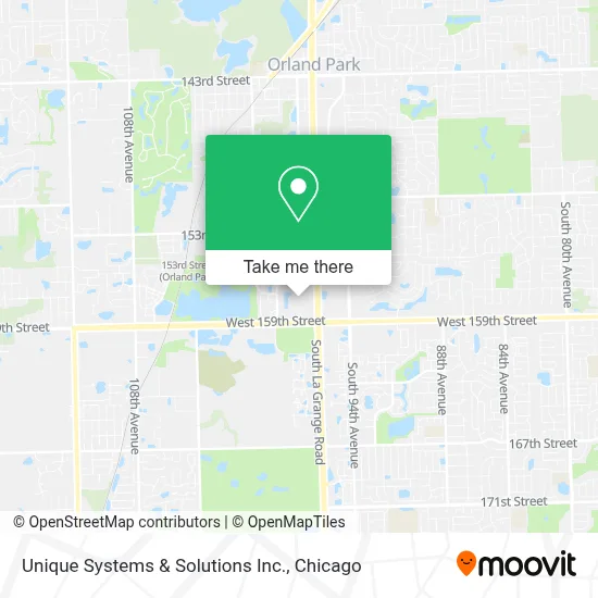 Unique Systems & Solutions Inc. map