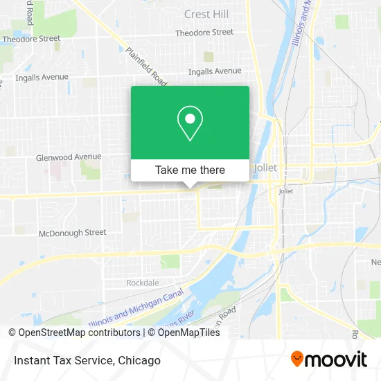 Instant Tax Service map