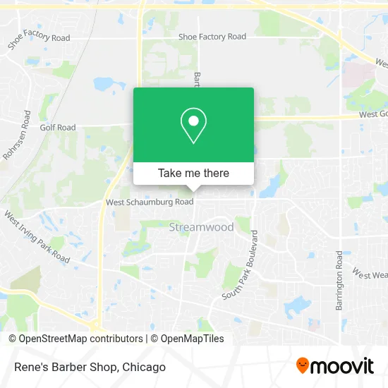 Rene's Barber Shop map