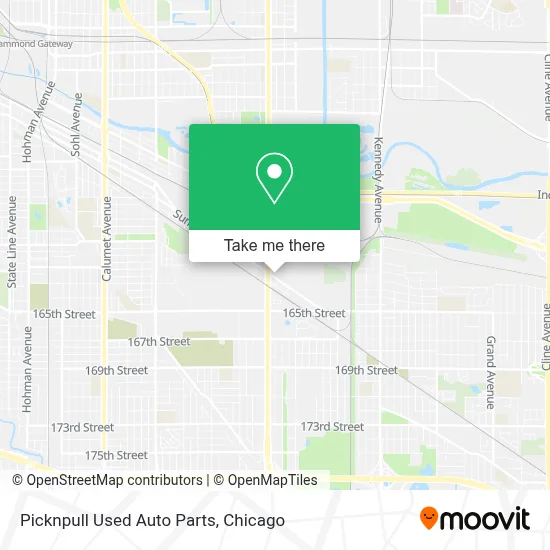Picknpull Used Auto Parts map
