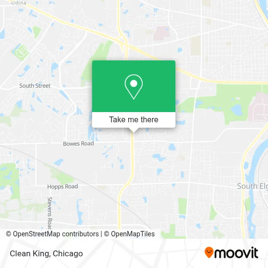 Clean King map