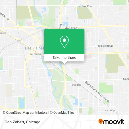Dan Zebert map